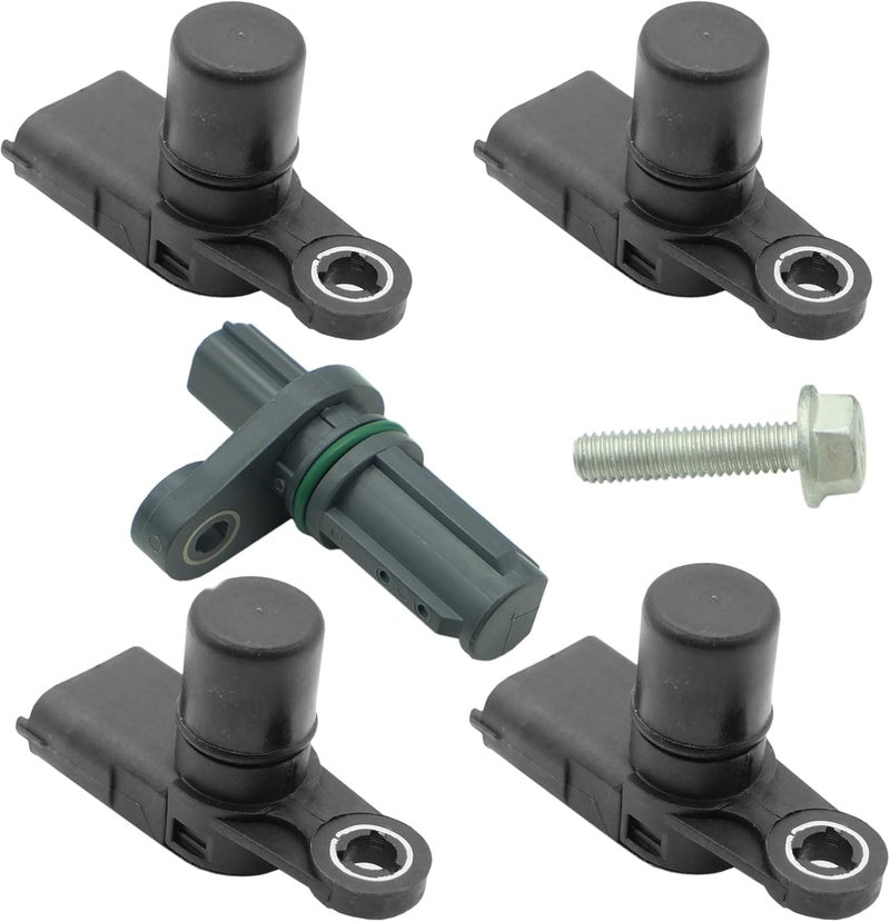JSNOOKN Engine Camshaft and Crankshaft Position Sensor Kit for Buick Enclave Cadillac ATS CTS SRX Chevrolet Camaro Equinox Impala Malibu Traverse GMC Acadia Terrain Canyon - Image 1